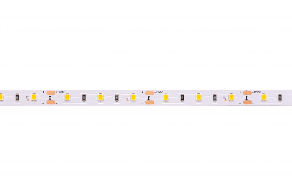 12V flexible LED strip, 60 LED/m, 4.8 or 14.4 W/m, CRI>90 - AKTO
